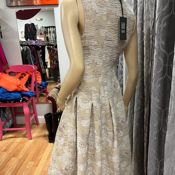 NWT Lilith France Brocade Dress Size M - Picture 3 of 5